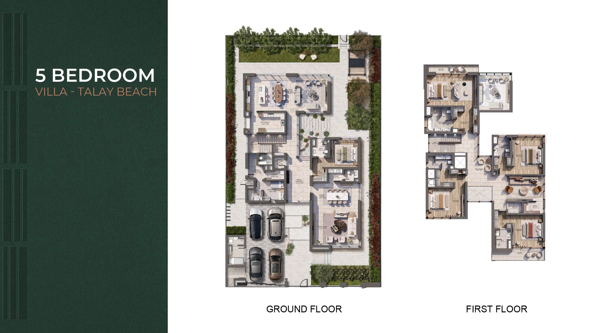 5 Bedroom Villas